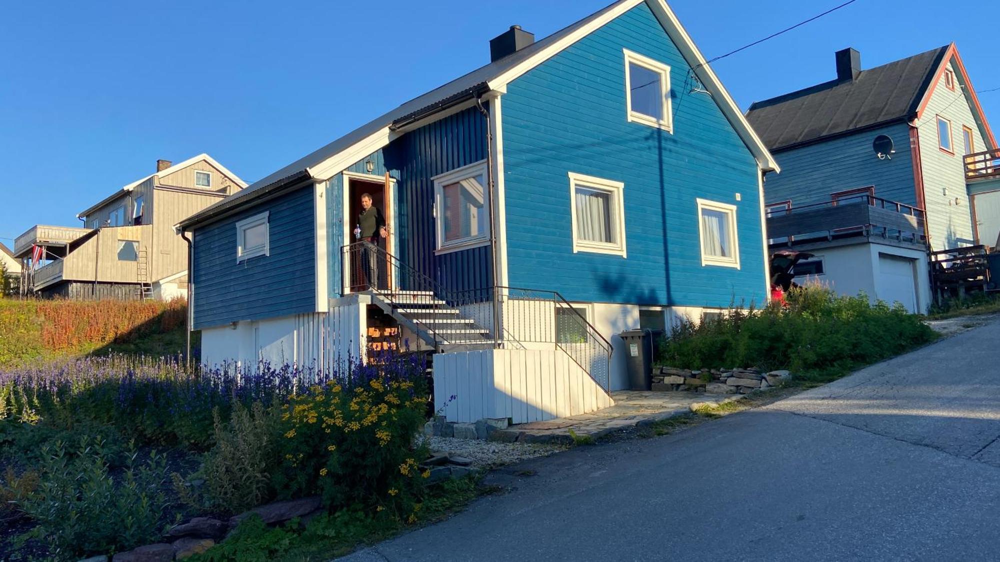 Blue House II At The End Of The World Apartment Mehamn Exterior photo
